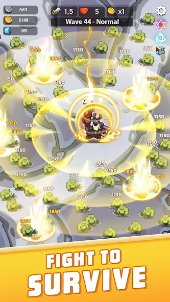 Empire Kingdom: Idle Premium (Импайр Кингдом Идл Премиум) [MOD: Меню/Много денег] - Скриншот 1