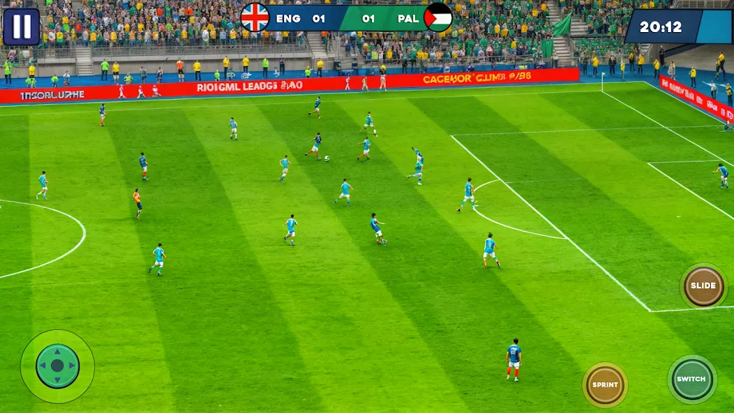 Soccer Games Football League (Соккер Геймс Футбол 2023) [MOD: Меню/Много денег] - Скриншот 4