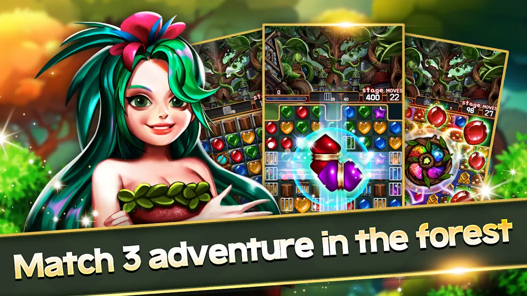 Jewel Forest Village (Джуэл Форест Виллидж) [MOD: Разблокировано] - Скриншот 1