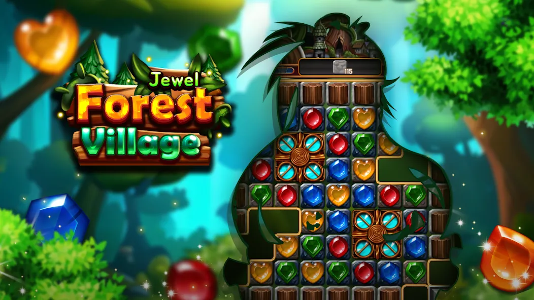 Jewel Forest Village (Джуэл Форест Виллидж) [MOD: Разблокировано] - Скриншот 5