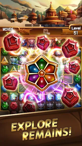 Fantastic Jewel Lost Kingdom (Фантастическое утраченное королевство драгоценностей) [MOD: Разблокировано] - Скриншот 1