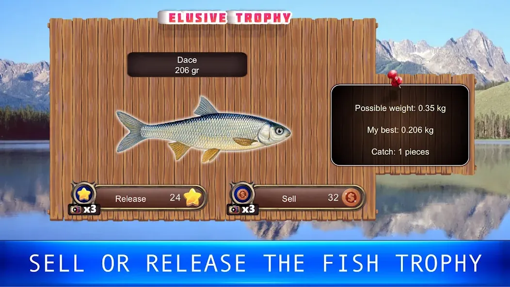 Fish rain: sport fishing [MOD: Все разблокировано] - Скриншот 2