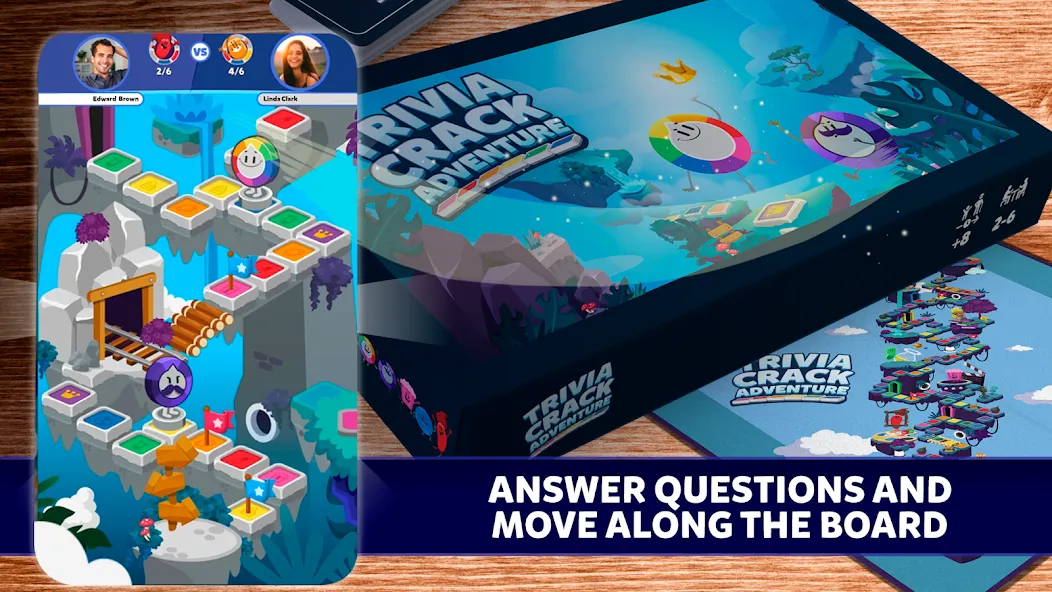 Adventure Trivia Crack (Тривия Крэк Приключение) [MOD: Все разблокировано] - Скриншот 1