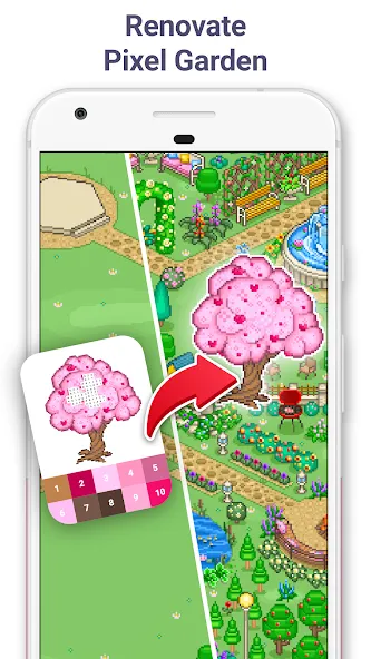 Pixel Art — Color by Number (Пиксельное искусство) [MOD: Много монет/Энергии] - Скриншот 4