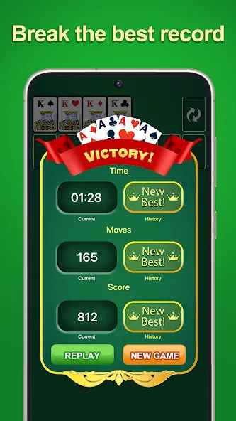 Solitaire — 2024 [MOD: Меню/Много денег] - Скриншот 5