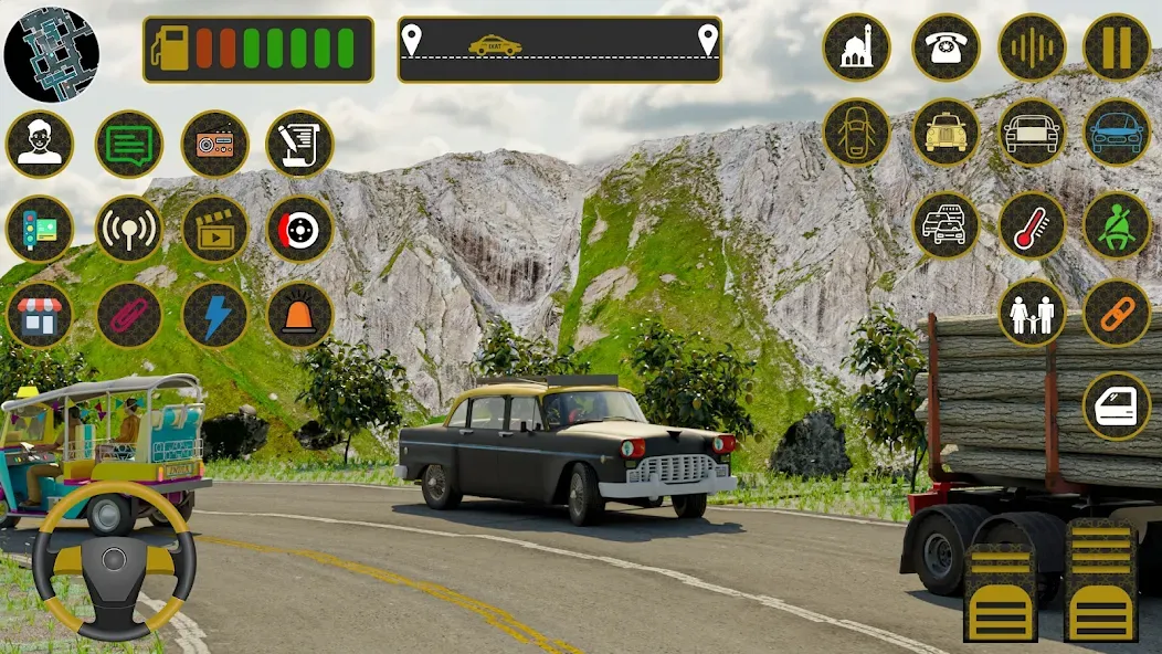 Indian Taxi Simulator car Game (Индийский такси симулятор автомобиля Игра) [MOD: Все разблокировано] - Скриншот 4