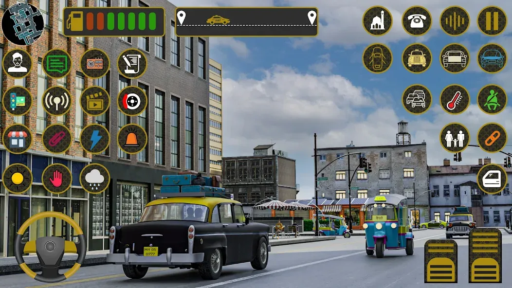 Indian Taxi Simulator car Game (Индийский такси симулятор автомобиля Игра) [MOD: Все разблокировано] - Скриншот 5