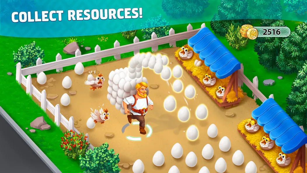 Harvest Land [MOD: Все открыто] - Скриншот 1
