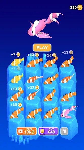 Evolution Merge — Eat and Grow (Эволюция Мердж) [MOD: Mega Mod/Меню] - Скриншот 3