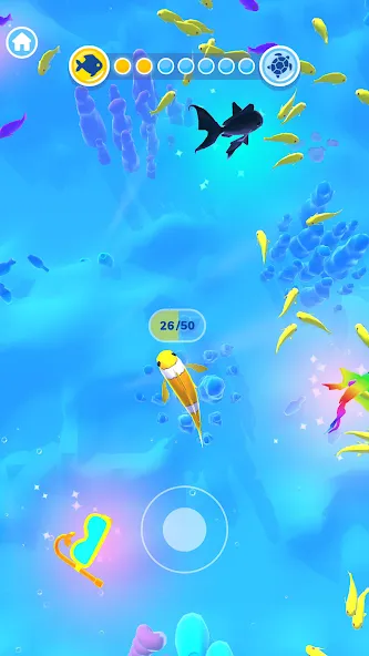 Evolution Merge — Eat and Grow (Эволюция Мердж) [MOD: Mega Mod/Меню] - Скриншот 4