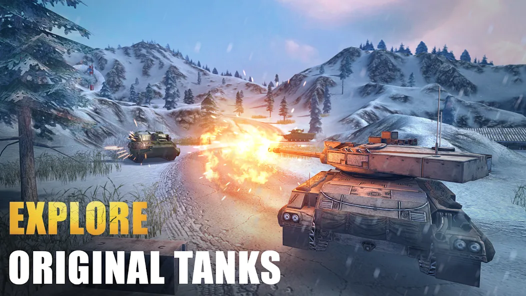 Tank Force: Tank games blitz [MOD: Бесконечные деньги] - Скриншот 4