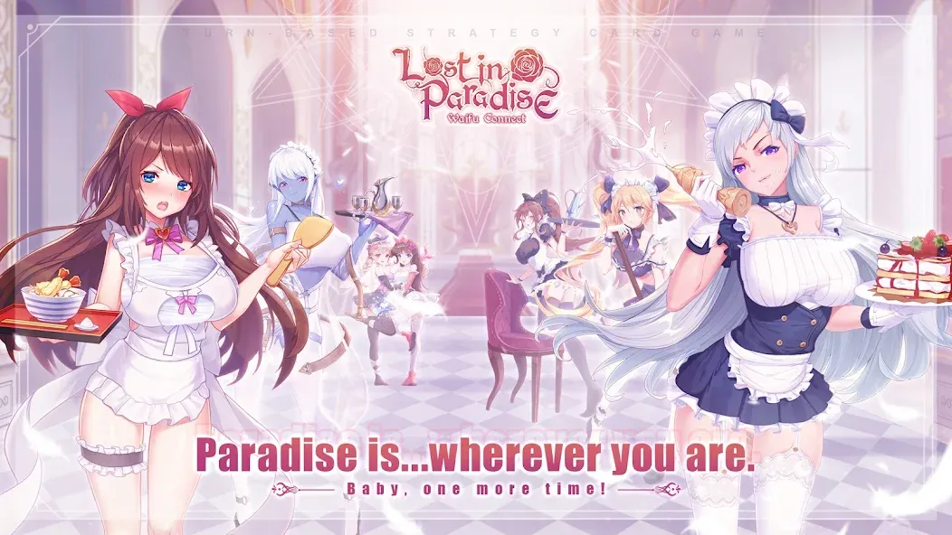 Lost in Paradise:Waifu Connect (Лост ин Парадайз) [MOD: Мод Меню/Взлом] - Скриншот 1