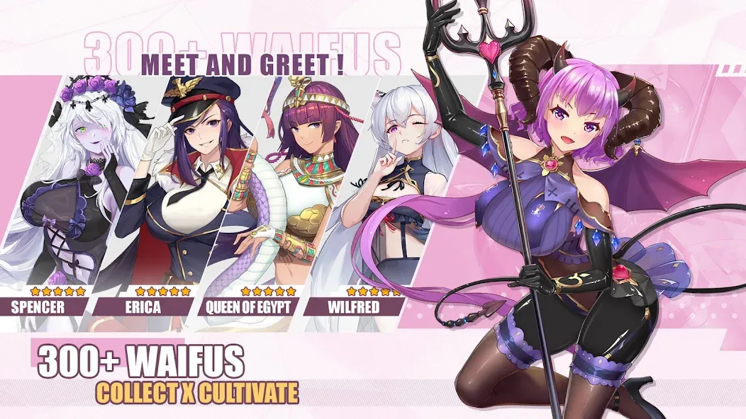 Lost in Paradise:Waifu Connect (Лост ин Парадайз) [MOD: Мод Меню/Взлом] - Скриншот 2