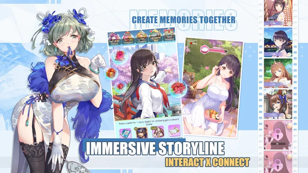 Lost in Paradise:Waifu Connect (Лост ин Парадайз) [MOD: Мод Меню/Взлом] - Скриншот 3