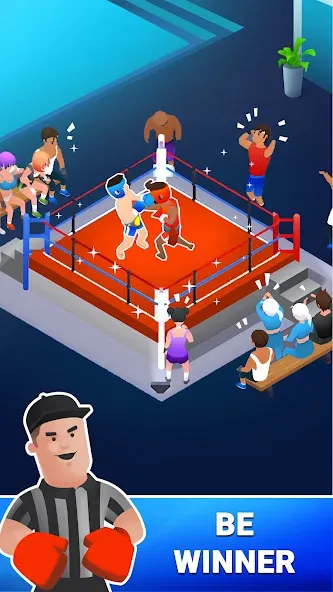 Boxing Gym Tycoon 3D: MMA Club (Боксерская Гимназия Тайкун 3D) [MOD: Мод Меню/Взлом] - Скриншот 2