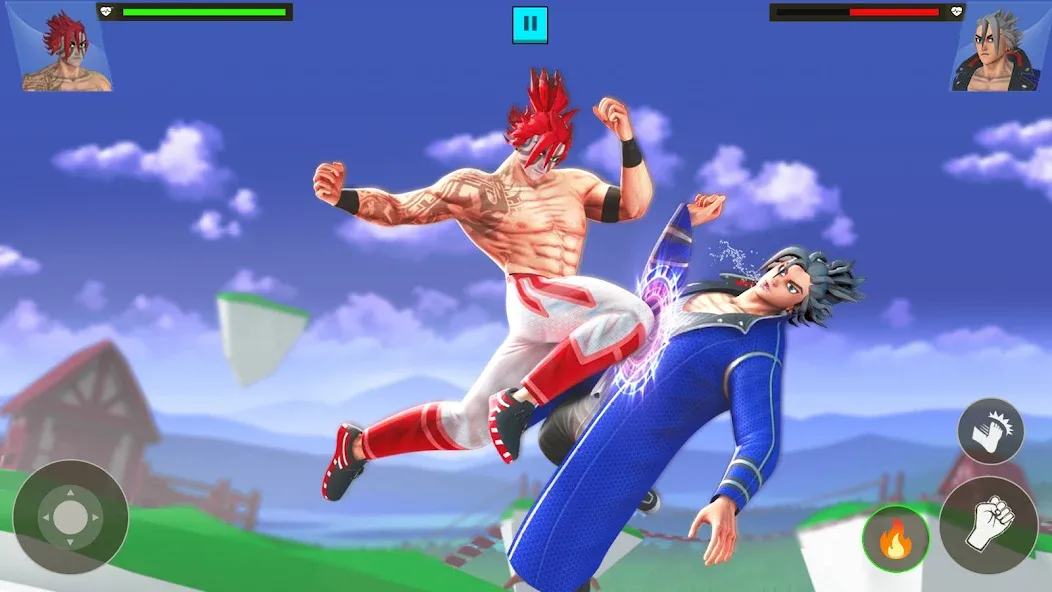 Anime Fighting Game (Аниме Файтинг Гейм) [MOD: Premium/Unlocked] - Скриншот 1