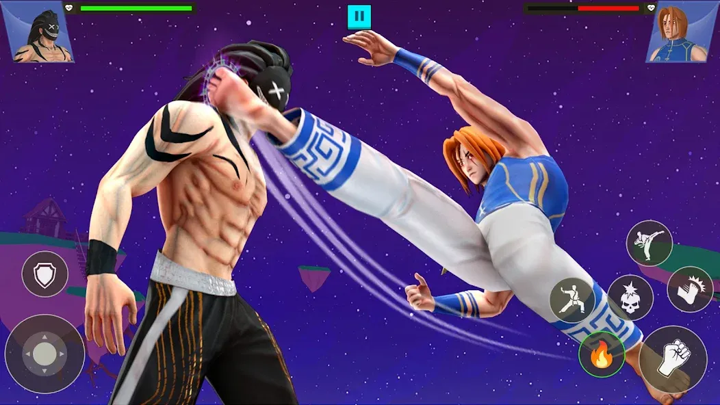 Anime Fighting Game (Аниме Файтинг Гейм) [MOD: Premium/Unlocked] - Скриншот 2