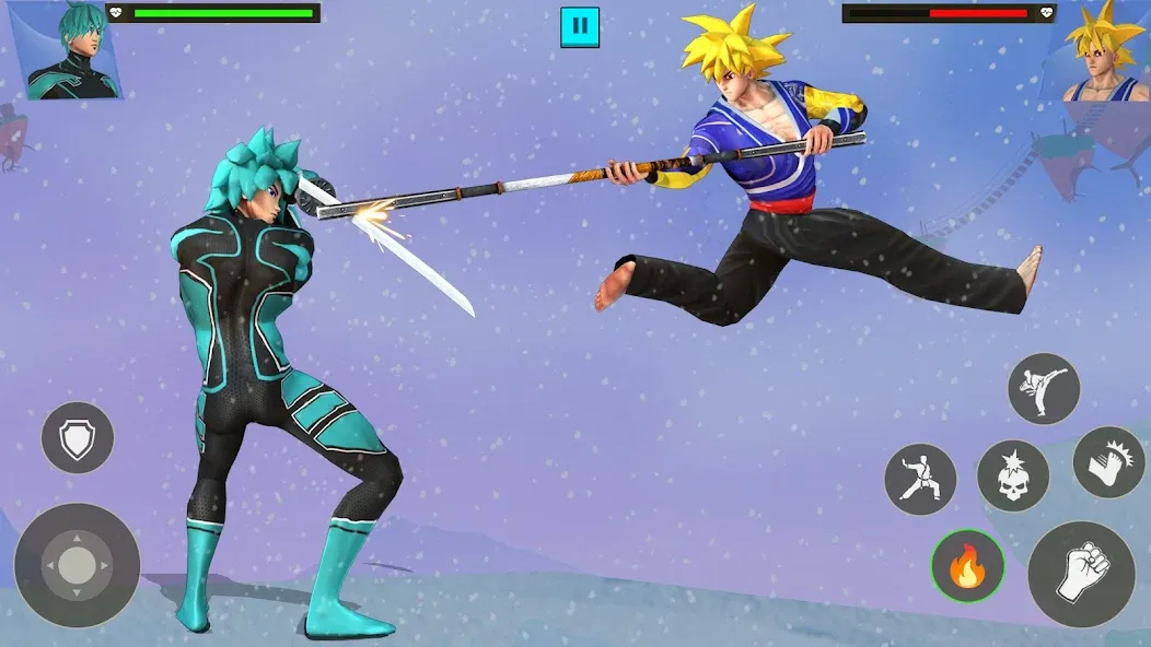 Anime Fighting Game (Аниме Файтинг Гейм) [MOD: Premium/Unlocked] - Скриншот 5