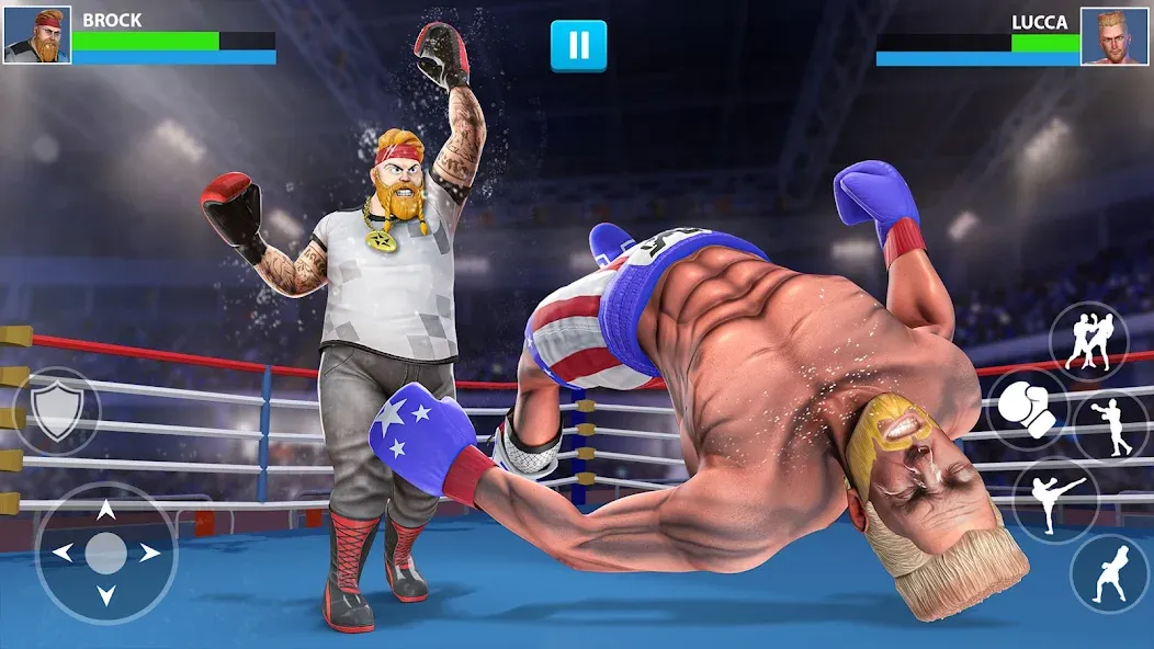 Punch Boxing Game: Ninja Fight [MOD: Все разблокировано] - Скриншот 3