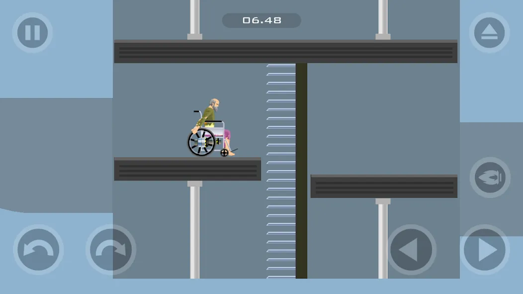 Happy Wheels (Хаппи Вилс) [MOD: Меню/Много денег] - Скриншот 2
