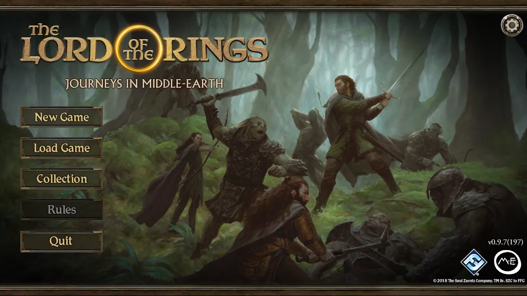 Journeys in Middle-earth (Зе Лорд оф зе Рингс) [MOD: Меню/Много денег] - Скриншот 1