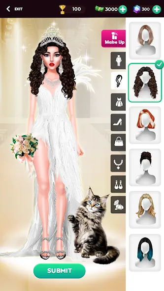 Super Stylist: Dress Up Games [MOD: Меню/Много денег] - Скриншот 3