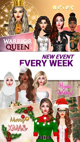 Super Stylist: Dress Up Games [MOD: Меню/Много денег] - Скриншот 5
