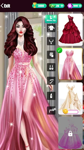 Super Stylist-Fashion Games [MOD: Mega Mod/Меню] - Скриншот 1