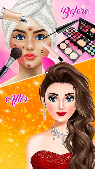 Super Stylist-Fashion Games [MOD: Mega Mod/Меню] - Скриншот 2