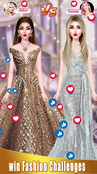 Super Stylist-Fashion Games [MOD: Mega Mod/Меню] - Скриншот 3