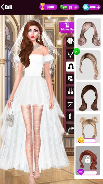 Super Stylist-Fashion Games [MOD: Mega Mod/Меню] - Скриншот 4