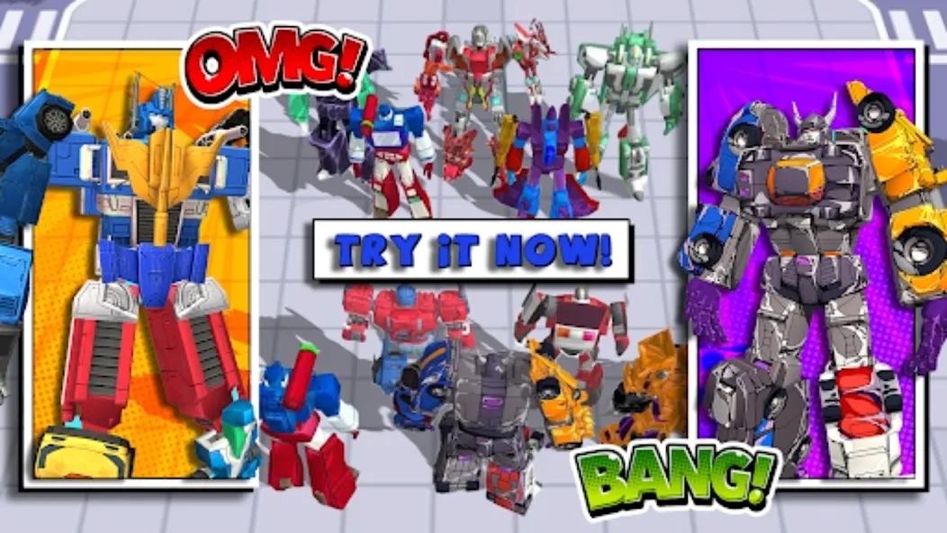 Superhero Robot Monster Battle [MOD: Мод Меню/Взлом] - Скриншот 1