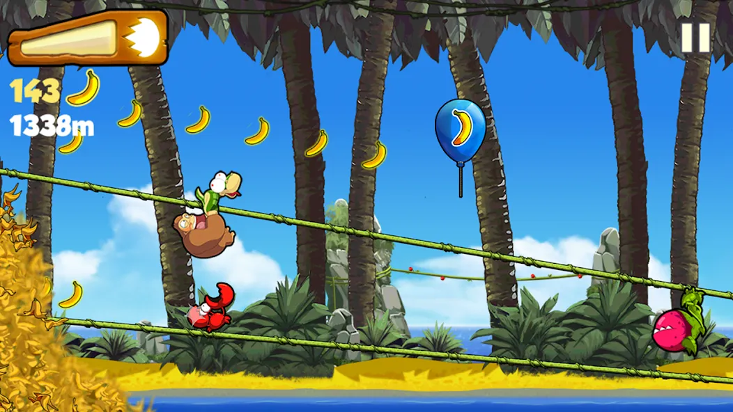 Banana Kong (Банана Конг) [MOD: Все разблокировано] - Скриншот 3