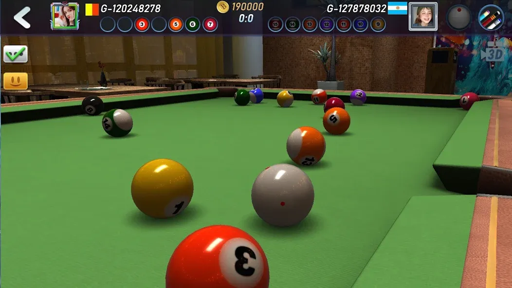 Real Pool 3D 2 (Риал Пул 3Д 2) [MOD: Мод Меню/Взлом] - Скриншот 1