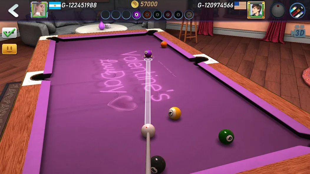 Real Pool 3D 2 (Риал Пул 3Д 2) [MOD: Мод Меню/Взлом] - Скриншот 4