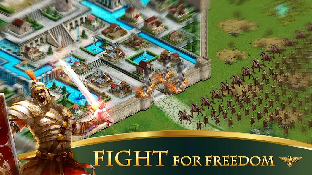 Empire:Rome Rising [MOD: Меню/Много денег] - Скриншот 2