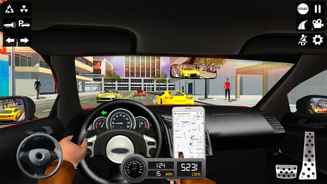 Taxi Simulator 3d Taxi Sim [MOD: Все открыто] - Скриншот 5
