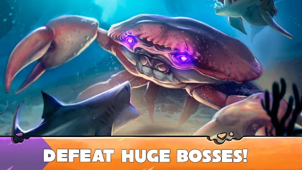 Hungry Shark Evolution (Хангри Шарк Эволюшн) [MOD: Premium/Unlocked] - Скриншот 2