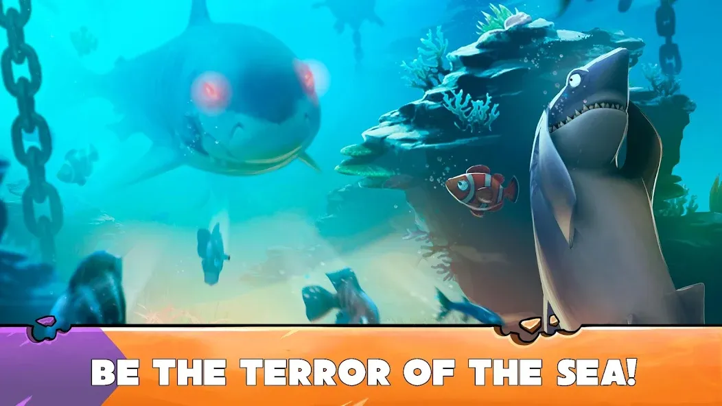 Hungry Shark Evolution (Хангри Шарк Эволюшн) [MOD: Premium/Unlocked] - Скриншот 3