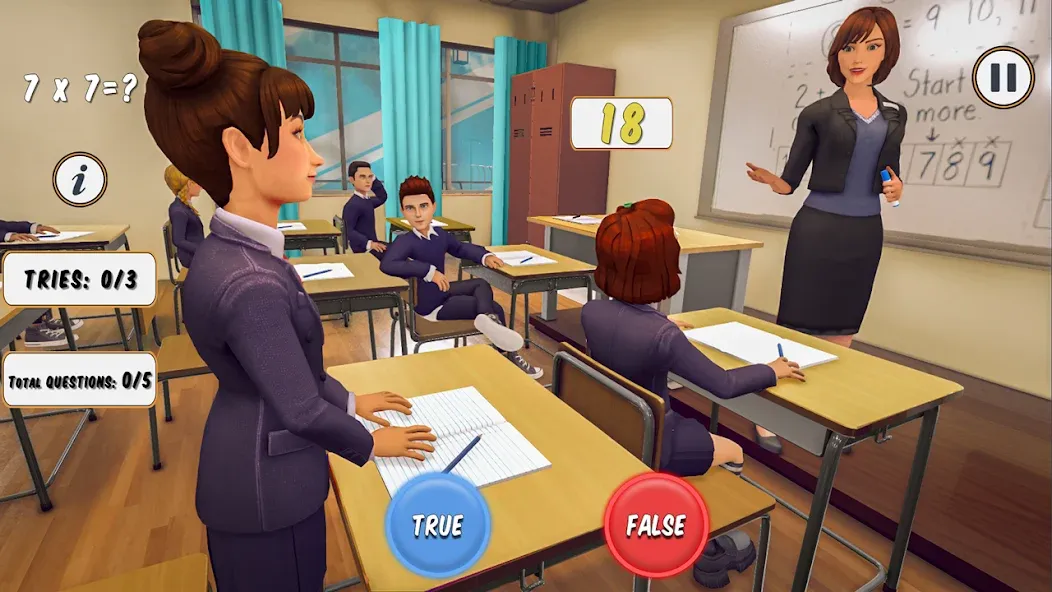 High School Teacher Simulator [MOD: Мод Меню/Взлом] - Скриншот 2