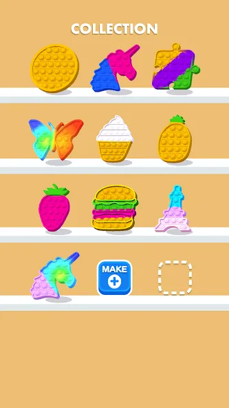 Fidget Toy Maker (Фиджет Той Мейкер) [MOD: Разблокировано] - Скриншот 4