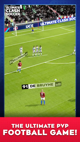 Ultimate Clash Soccer (Ултимейт Драфт Соккер) [MOD: Все открыто] - Скриншот 1