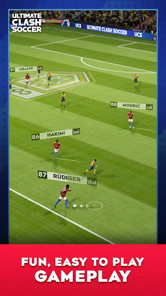 Ultimate Clash Soccer (Ултимейт Драфт Соккер) [MOD: Все открыто] - Скриншот 3