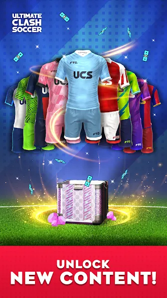 Ultimate Clash Soccer (Ултимейт Драфт Соккер) [MOD: Все открыто] - Скриншот 4