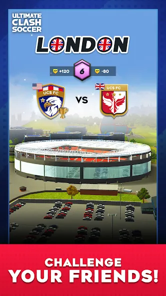 Ultimate Clash Soccer (Ултимейт Драфт Соккер) [MOD: Все открыто] - Скриншот 5