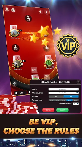 Svara — 3 Card Poker Card Game [MOD: Все разблокировано] - Скриншот 4