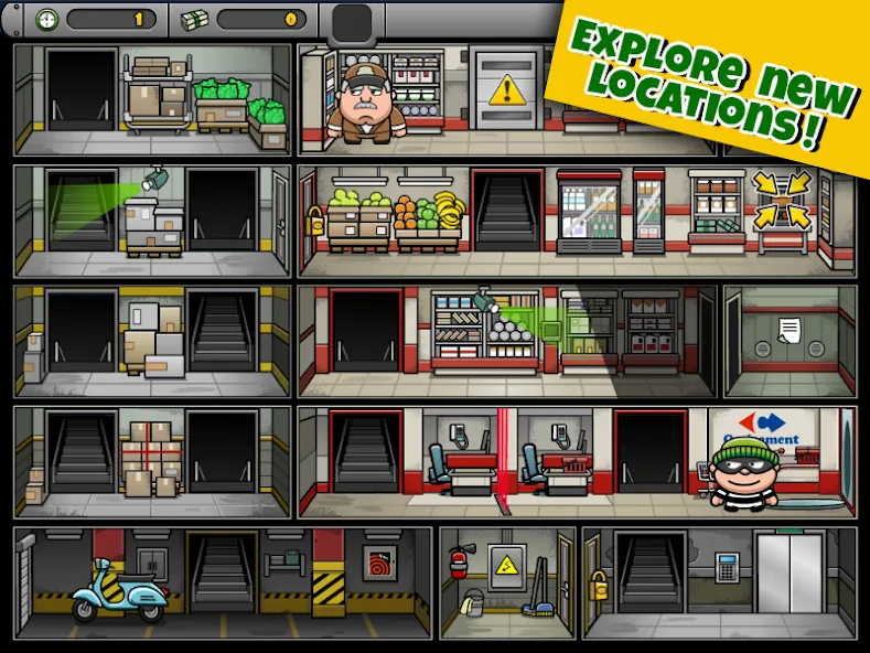 Bob The Robber 4 (Боб Грабитель 4) [MOD: Premium/Unlocked] - Скриншот 2
