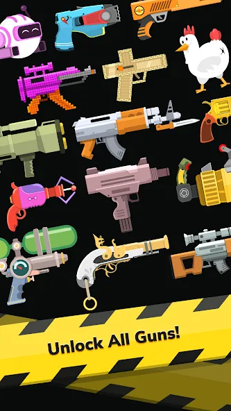 Gun Idle (Ган Айдл) [MOD: Бесконечные деньги] - Скриншот 1