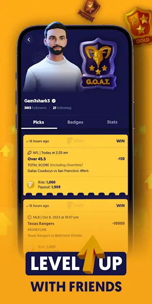 Fliff — Sports Picks (Флифф) [MOD: Бесконечные деньги] - Скриншот 3
