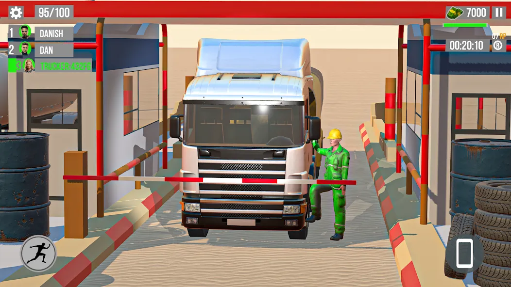 Euro Truck Gas Station Games [MOD: Много монет/Энергии] - Скриншот 5